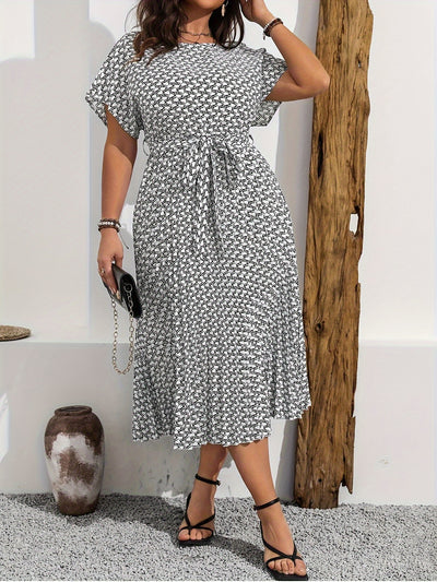 Emma | Elegant Tie Waist Dress