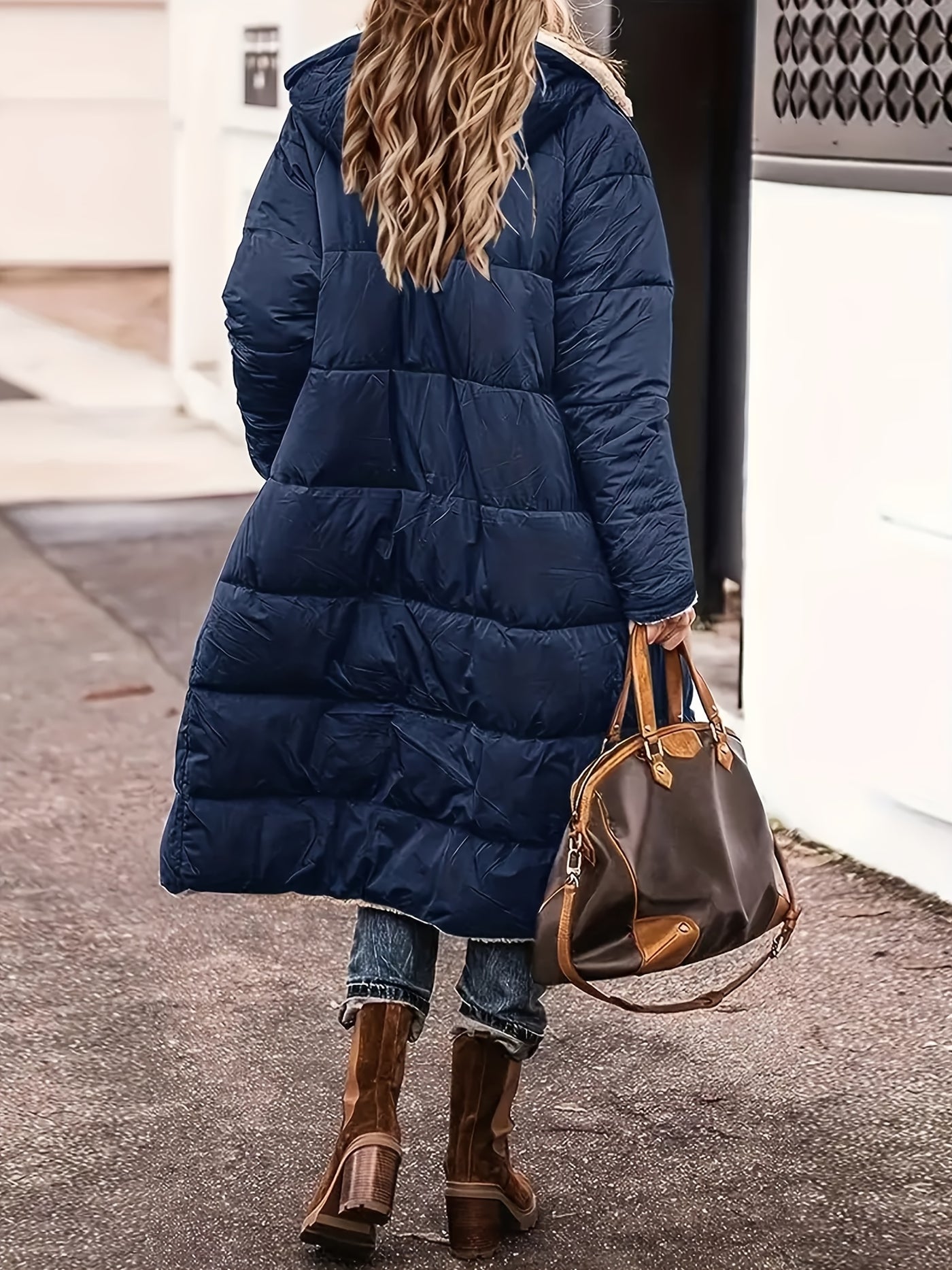 Kaylee | Long Sherpa Lined Coat