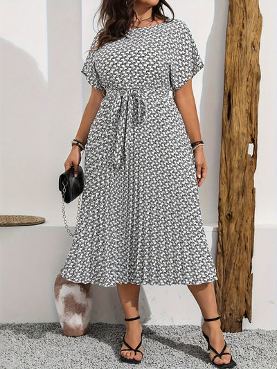 Emma | Elegant Tie Waist Dress