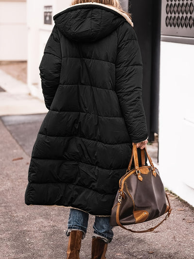 Kaylee | Long Sherpa Lined Coat