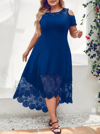 Adriana | Lace Hem Dress
