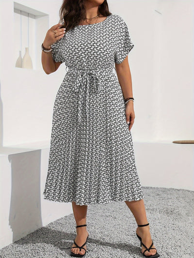 Emma | Elegant Tie Waist Dress