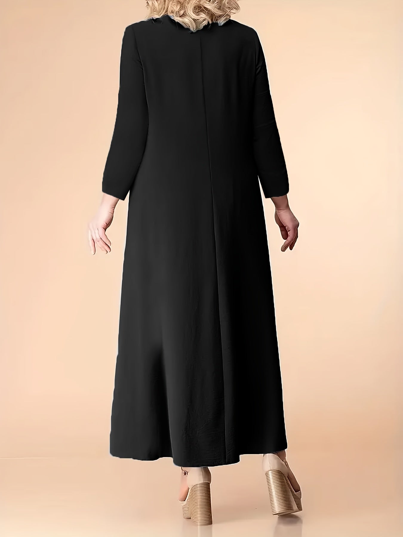 Olivia | Pleated Maxi Dress