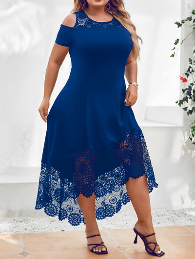 Adriana | Lace Hem Dress