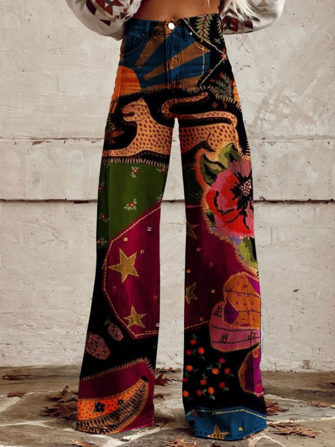 Stacey | Vintage Boho Baggy Pants