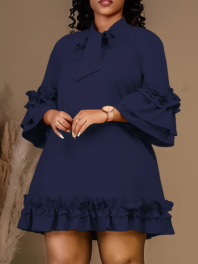 Presley | Ruffle Sleeve Dress