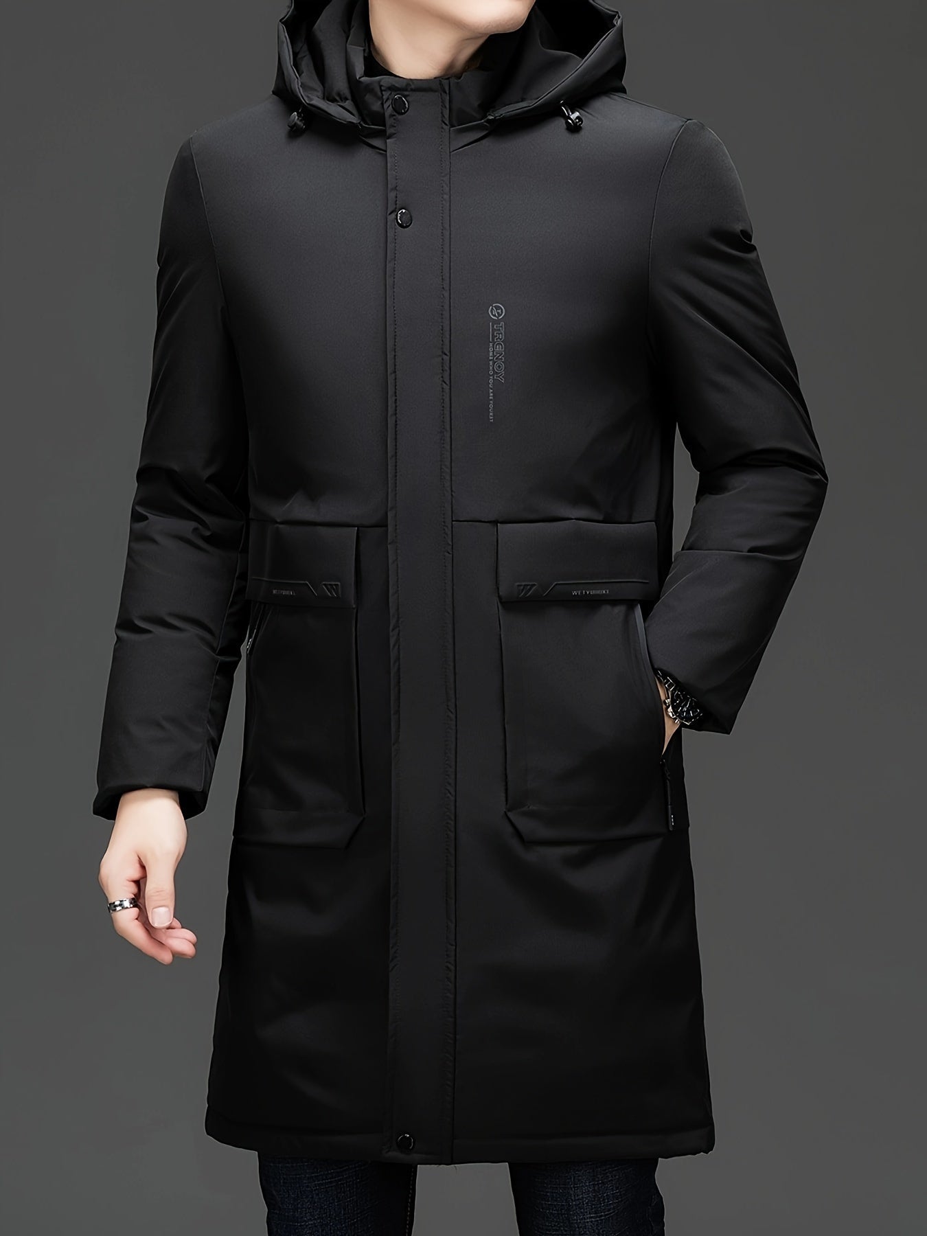 Henry | Elegant Hooded Coat