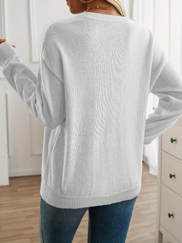 Maxime | Loose-fitting sweater with round neck