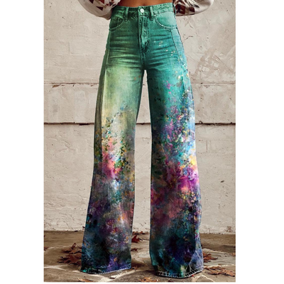 Kendra | High-Waisted Fashion Baggy Pants