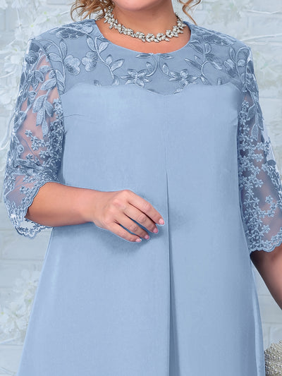 Dakota | Elegant Lace Sleeve Dress