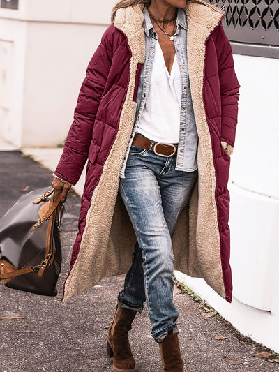 Kaylee | Long Sherpa Lined Coat