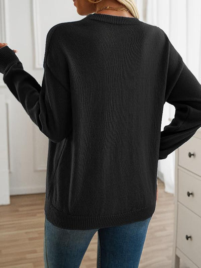 Maxime | Loose-fitting sweater with round neck