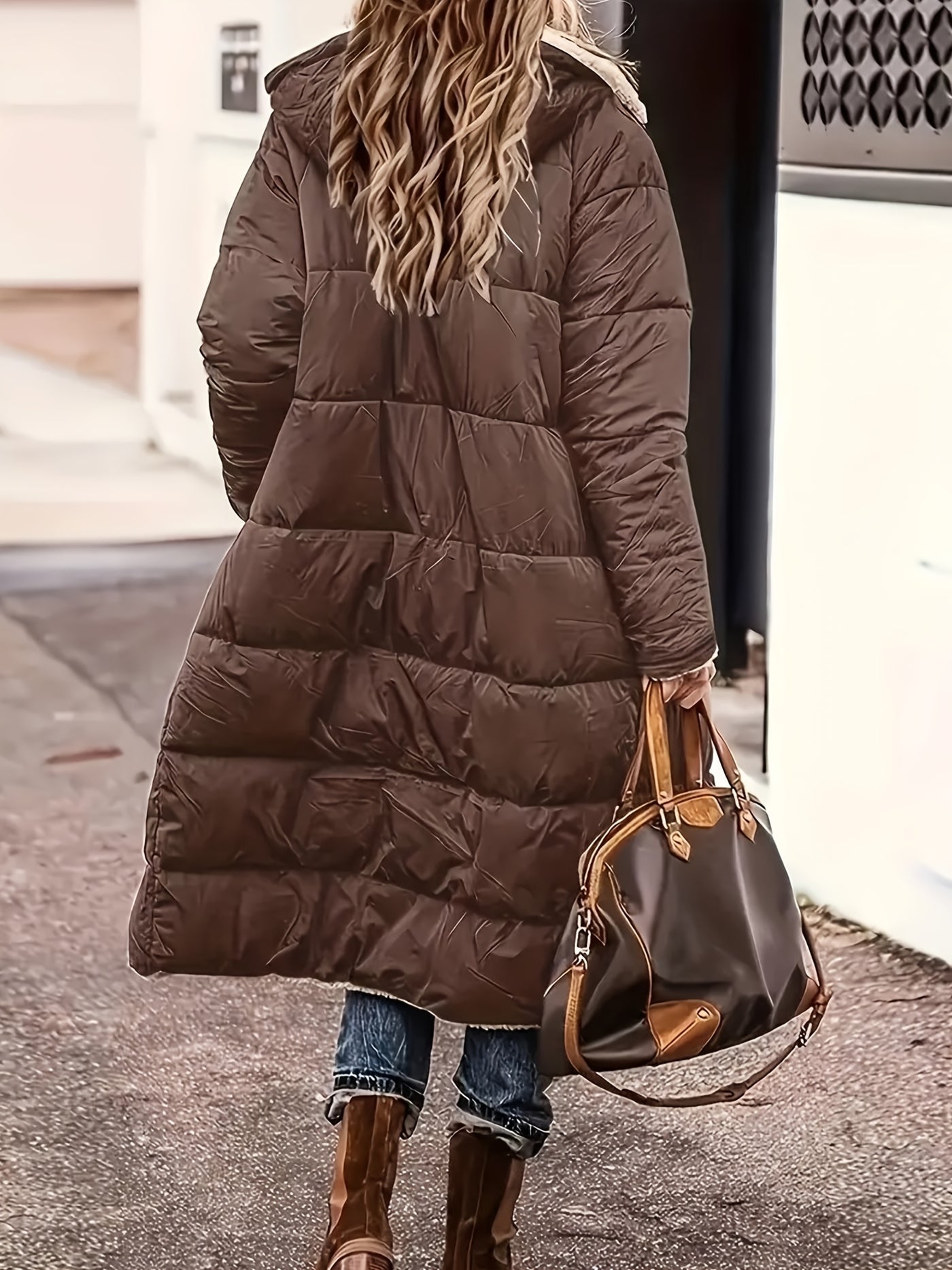 Kaylee | Long Sherpa Lined Coat