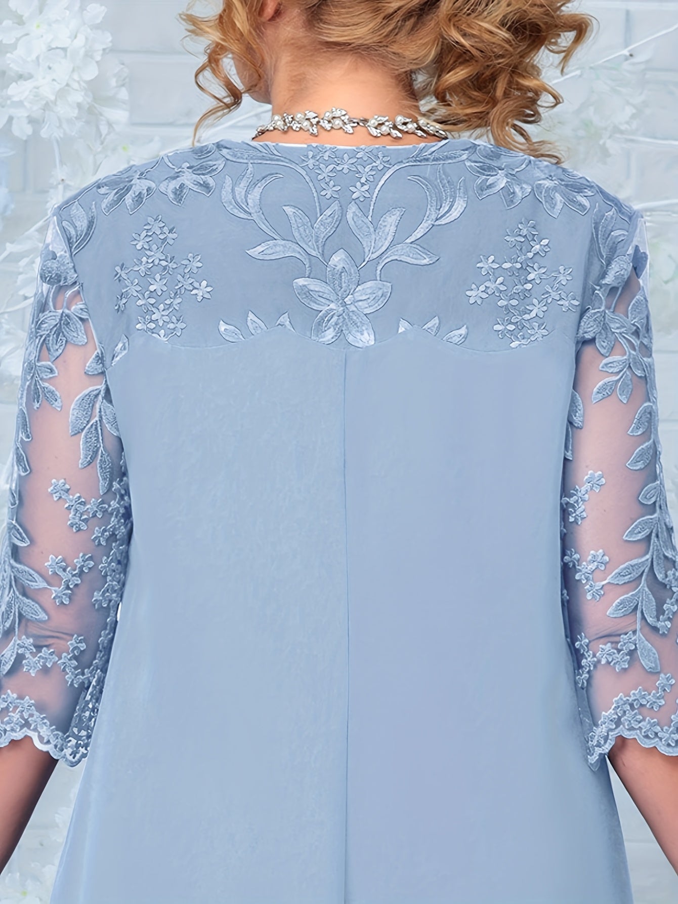 Dakota | Elegant Lace Sleeve Dress