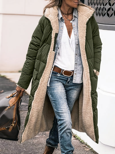 Kaylee | Long Sherpa Lined Coat