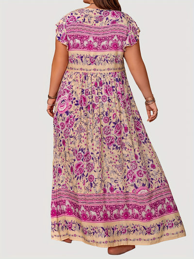 Cora | Boho Print Dress