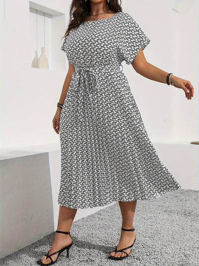 Emma | Elegant Tie Waist Dress
