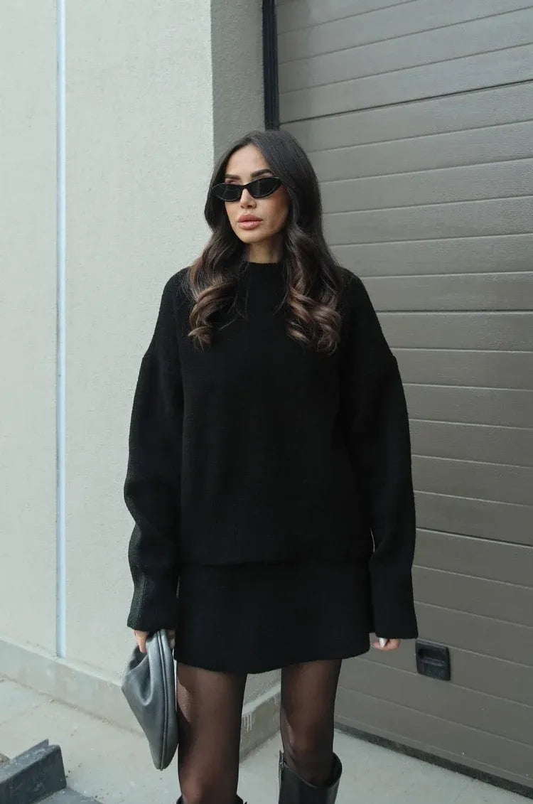 Helena | Knit Suit (Top + Skirt)